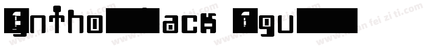CynthoW00-Black Regu字体转换